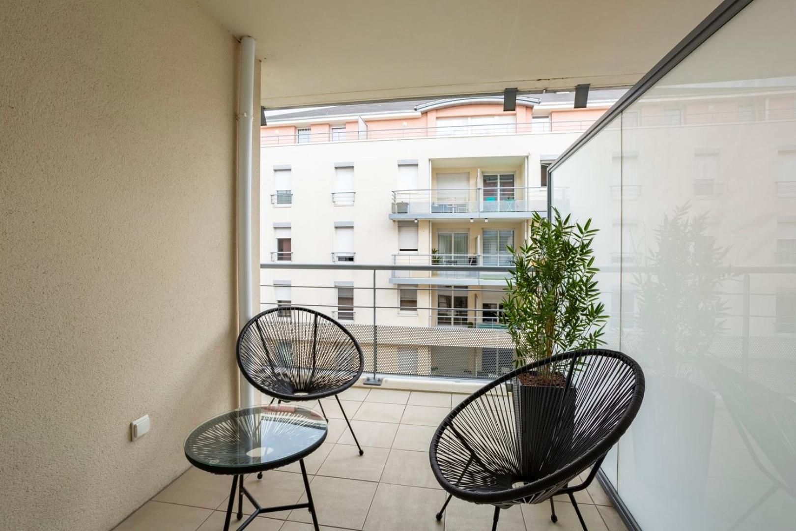 Cesson-SévignéLe Sevigne - Cosy Et Calme - Balcon Et Parking公寓 外观 照片